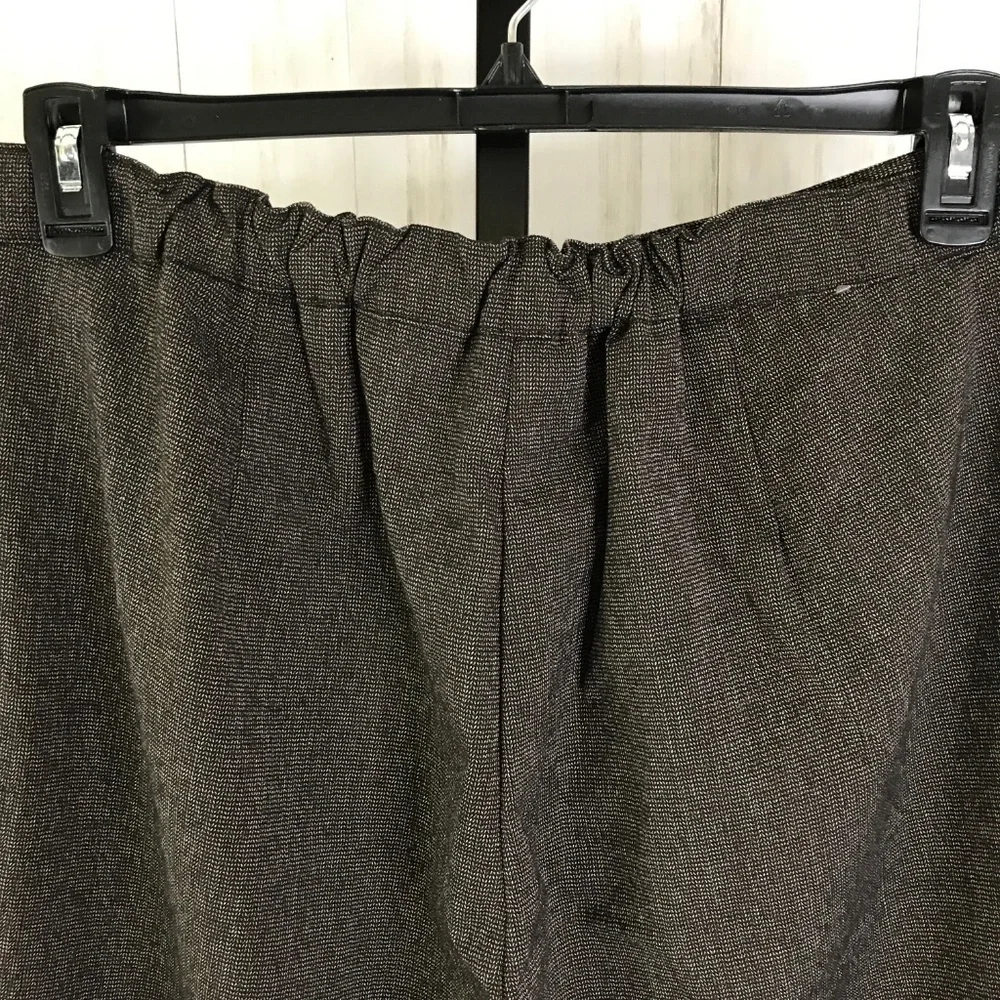 Maggie Barnes Brown Tweed Dress Pants 20WP - Picture 3 of 5